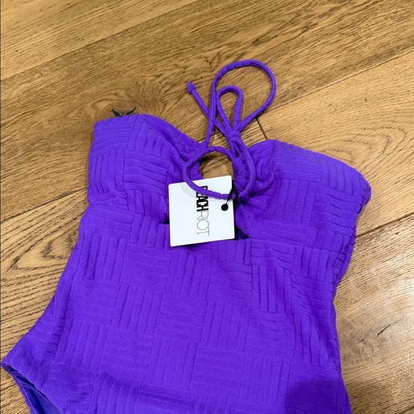 Beach Riot Phoenix One-Piece Terry Swimsuit - Picture 2 of 6